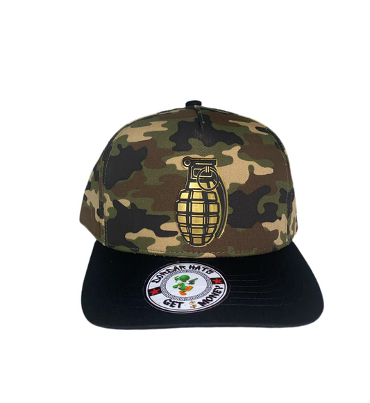 Granada Camo Snap Back