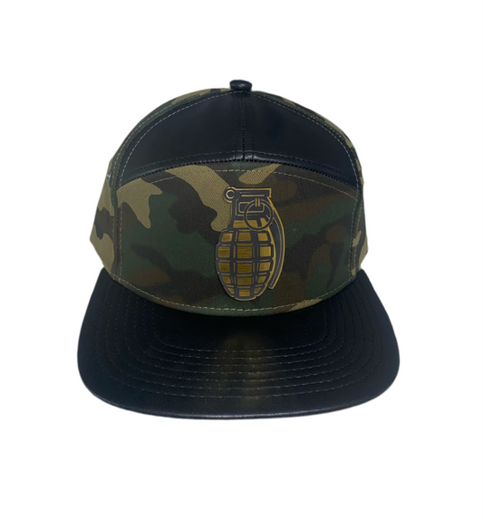 Granada Black & Green Snap Back