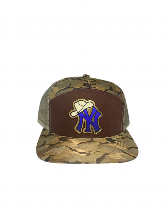 NY Camo Snap Back