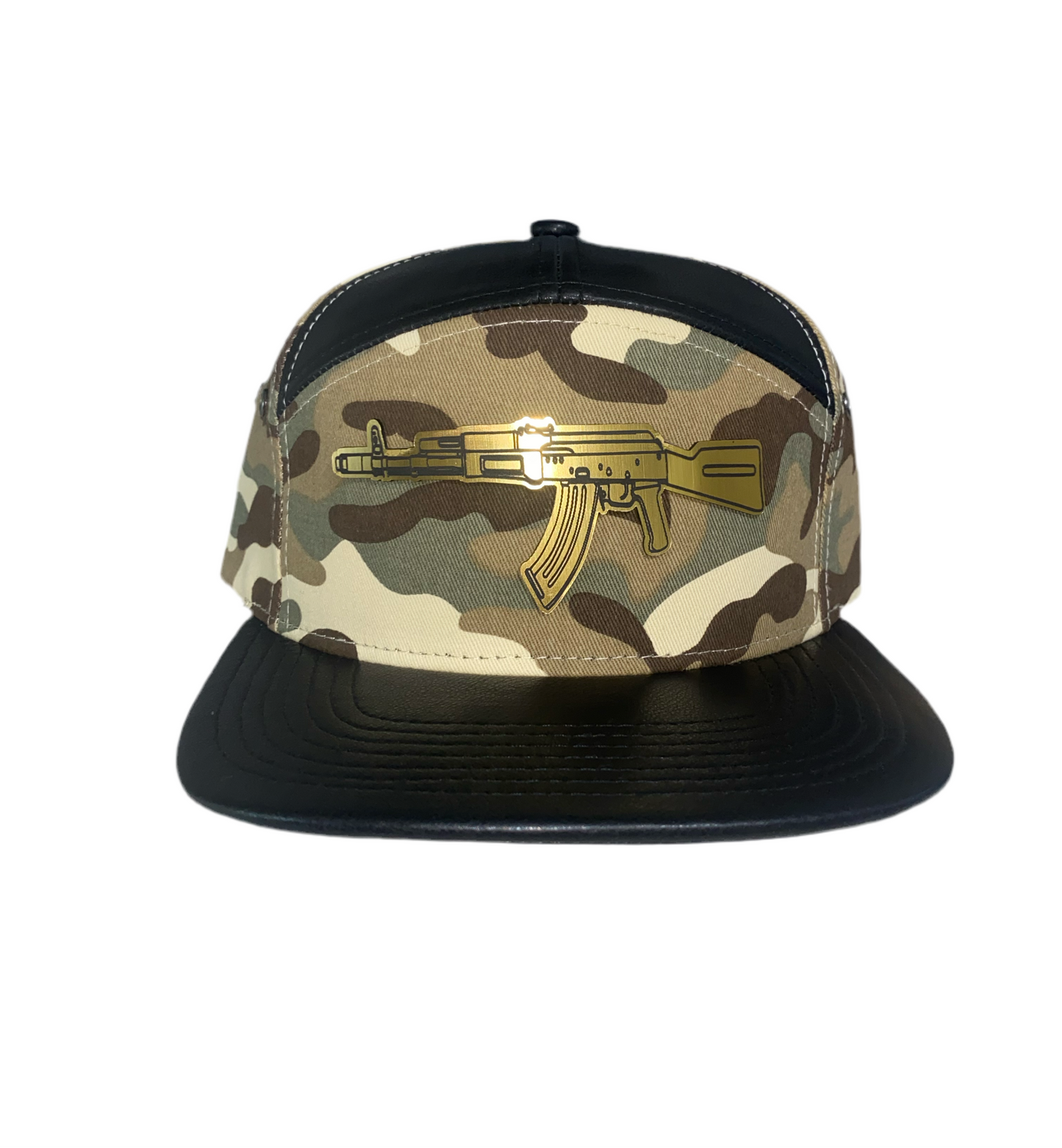 Ak47  Black & Green Snap Back